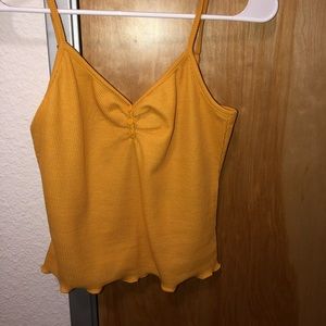 Tilly’s mustard yellow tank